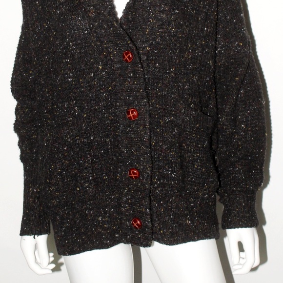 Vintage Knitted Button Up Cardigan - Picture 2 of 2